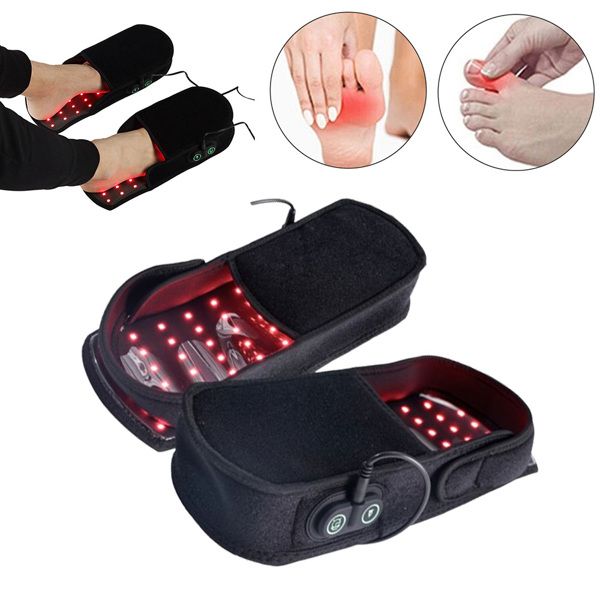 Slippers LED Infrared Red Light Therapy - Foot Neuropathy