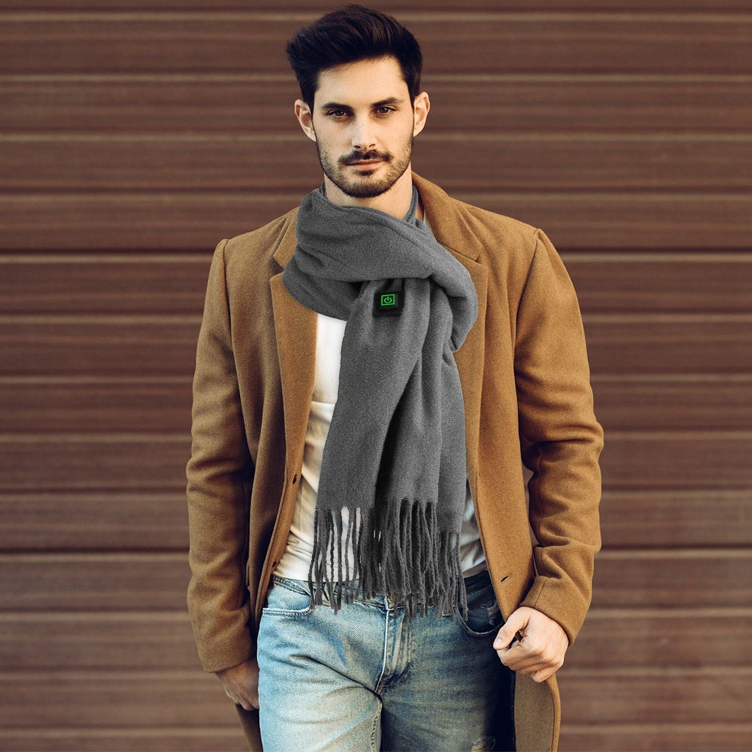 Electric Heated Winter Scarf/Shawl USB - Heating Neck Wrap Unisex