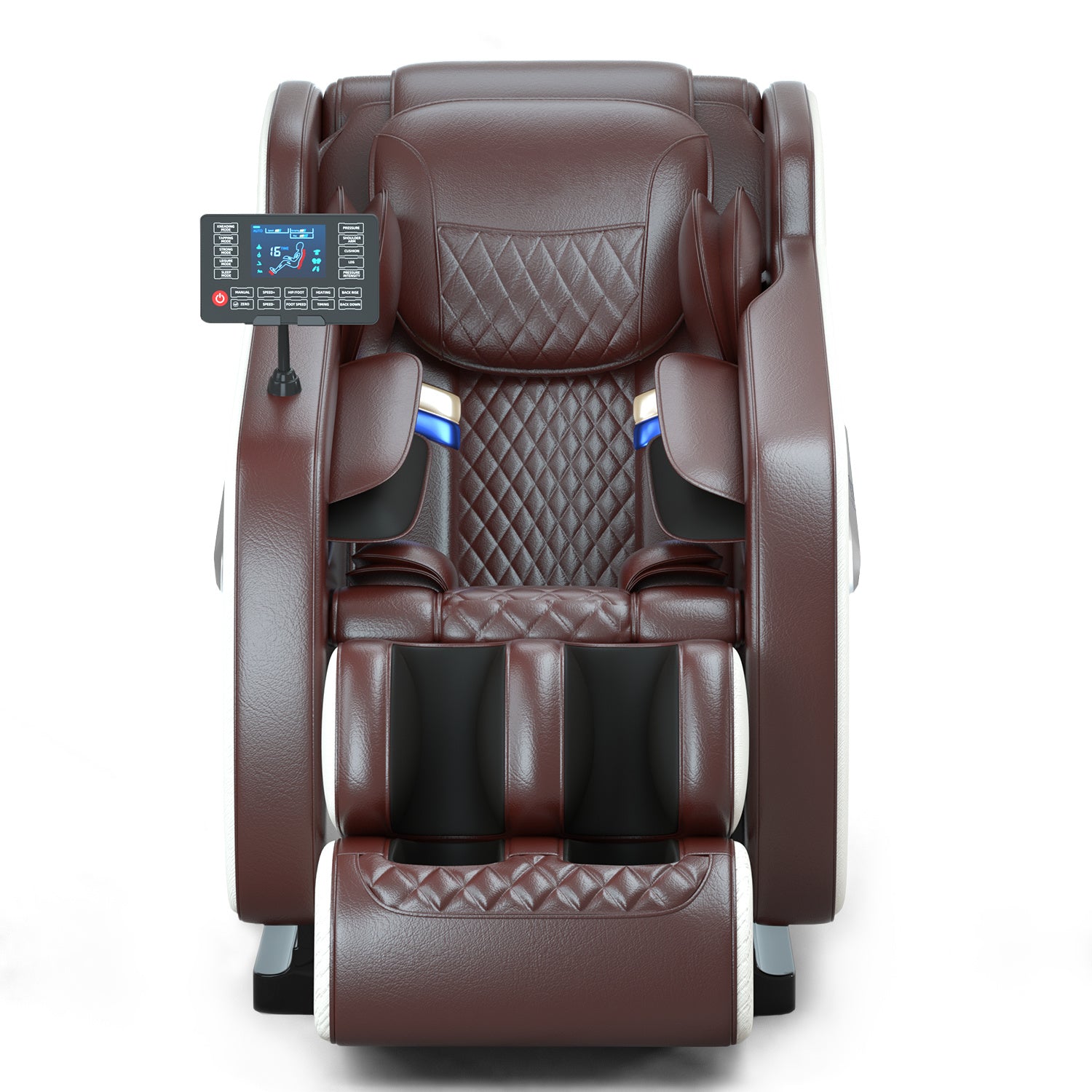 Massage chair, full body zero gravity recliner, with hip heating, foot massage and air massage system.